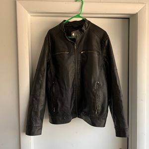 Vintage guess leather jacket